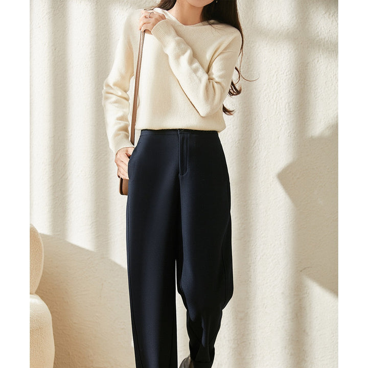Damen Modische und bequeme Baumwollhose Drune