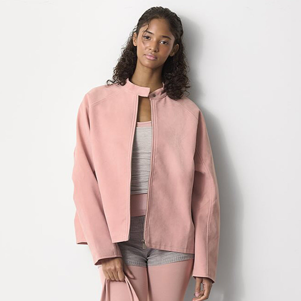Damen Sportliche Jacke mit modernem Stehkragen und funktionalen Taschen Drune