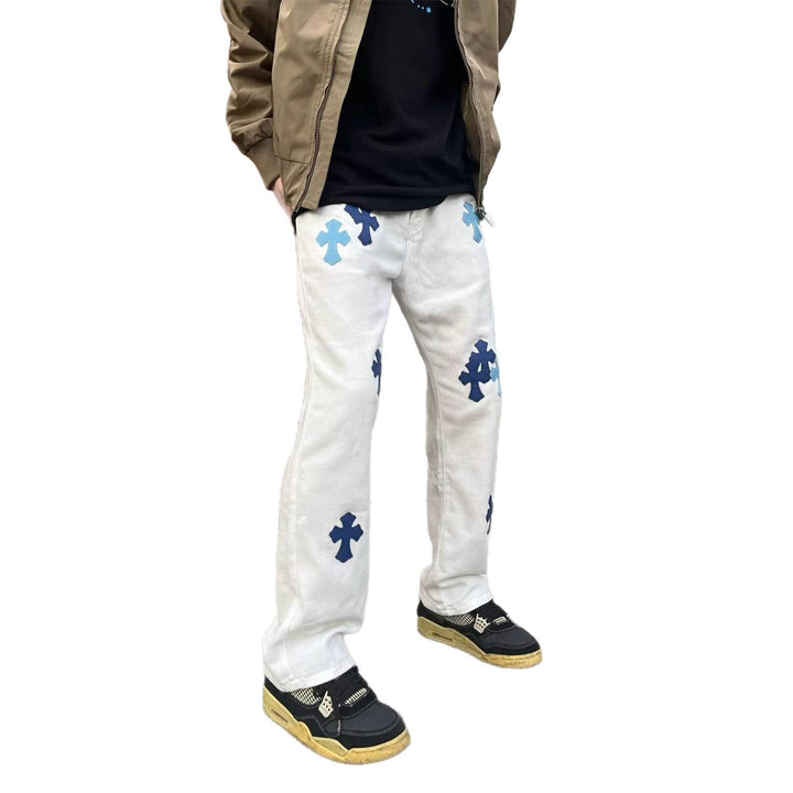 Herren Weitgeschnittene Custom Denim-Jeans Drune