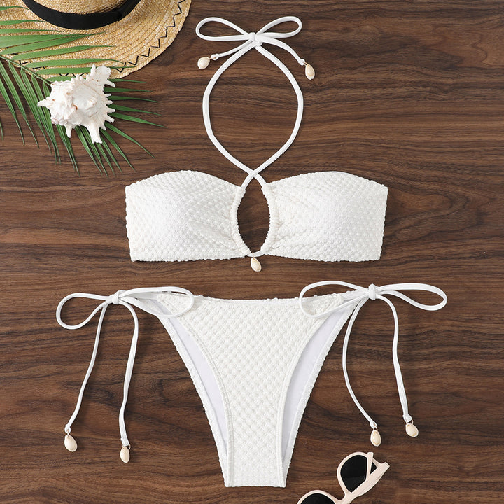 Damen Raffiniertes Bikini-Set mit verspielten Details Drune