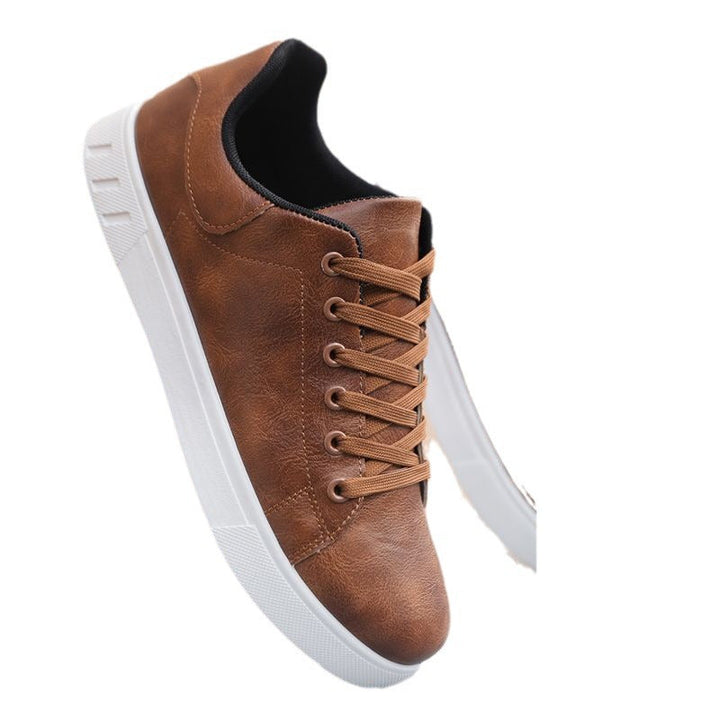 Herren Klassische Schnürschuhe aus Kunstleder Drune