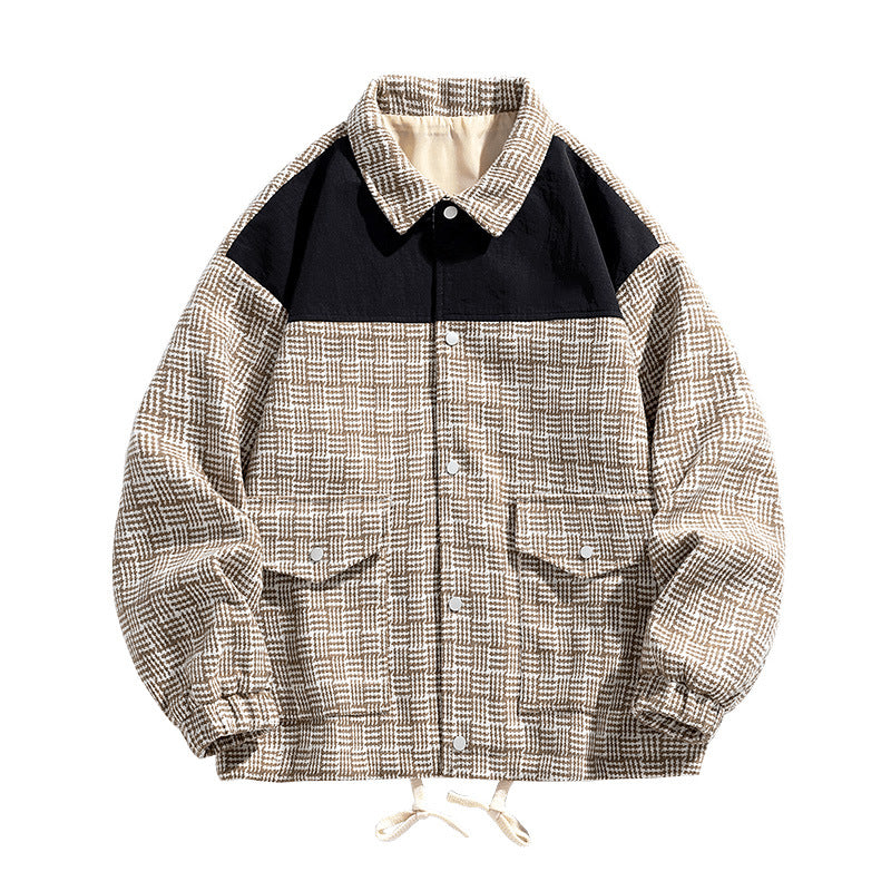 Herren Übergroße Utility-Jacke Drune