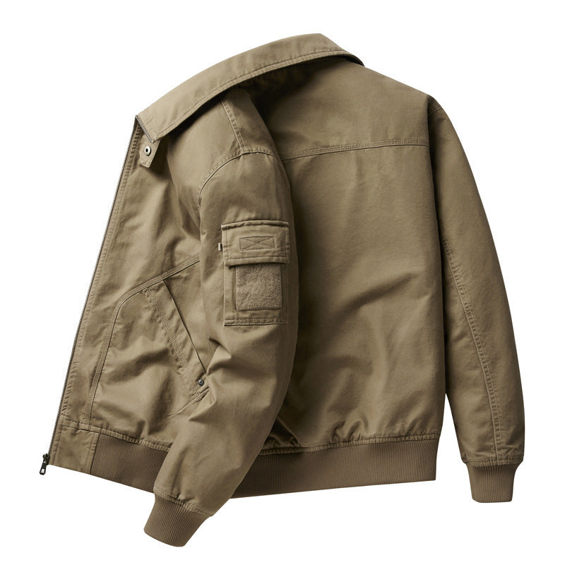 Herren Modischer Utility-Blouson Drune