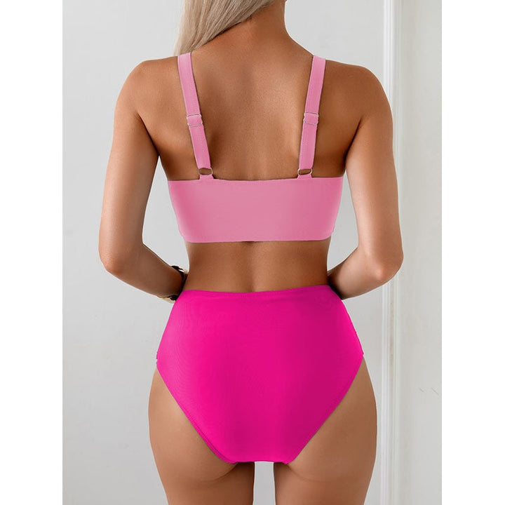 Damen Hochgeschnittener Bikini Drune