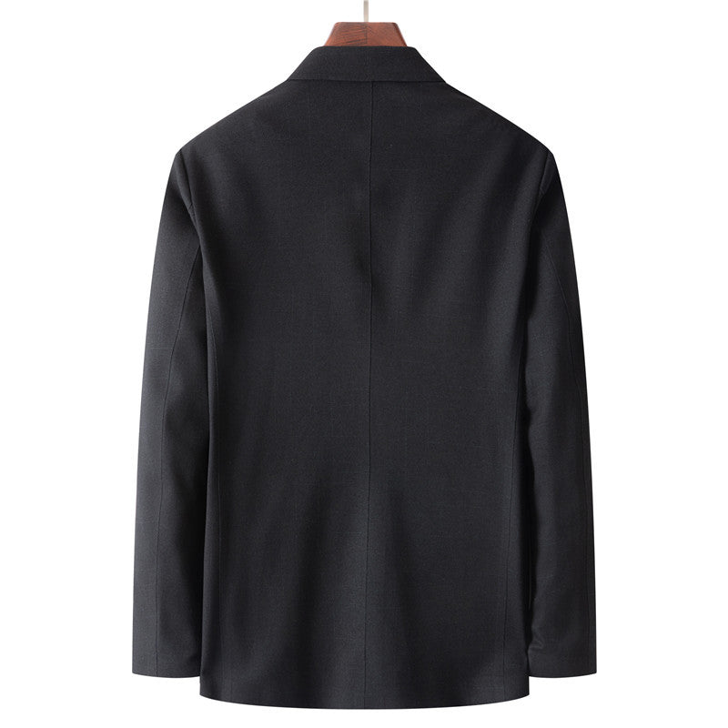 Herren Casual-Sakko mit ungefütterter Konstruktion, aufgesetzten Taschen und Soft-Shoulder Drune