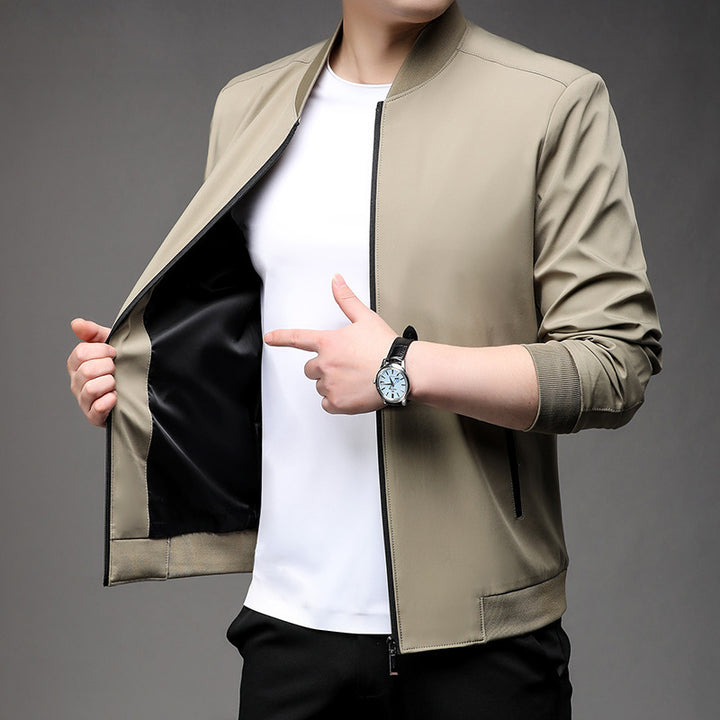 Herren Modische sportliche Bomberjacke Drune