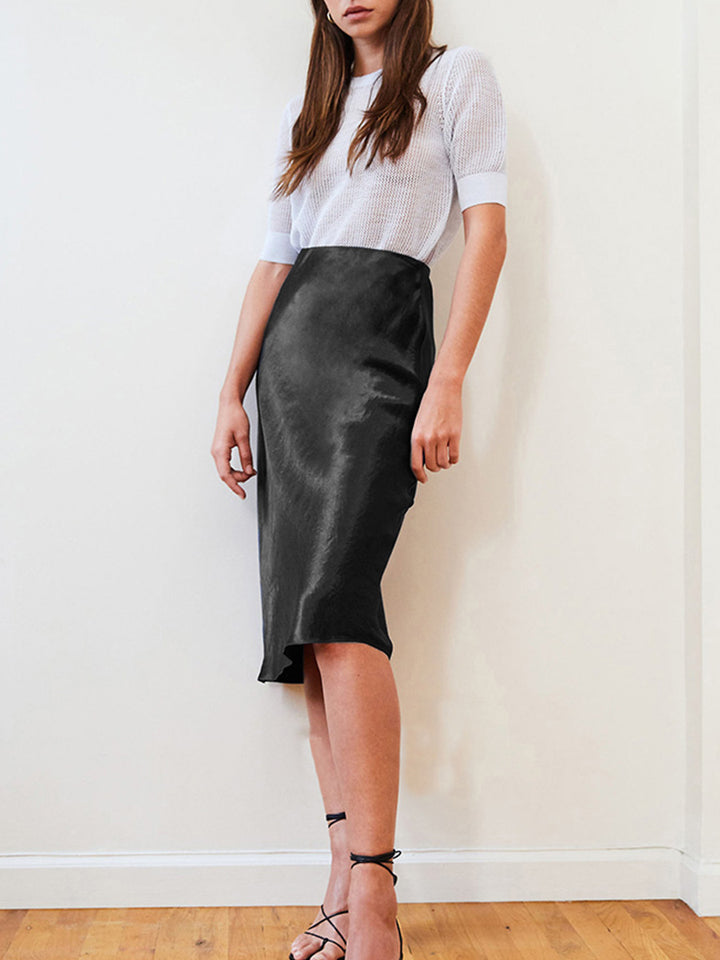 Damen Elegante und fließende Midibluse Drune