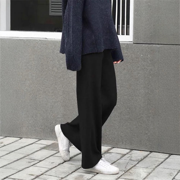 Damen Weite, elegante Palazzo-Hose Drune