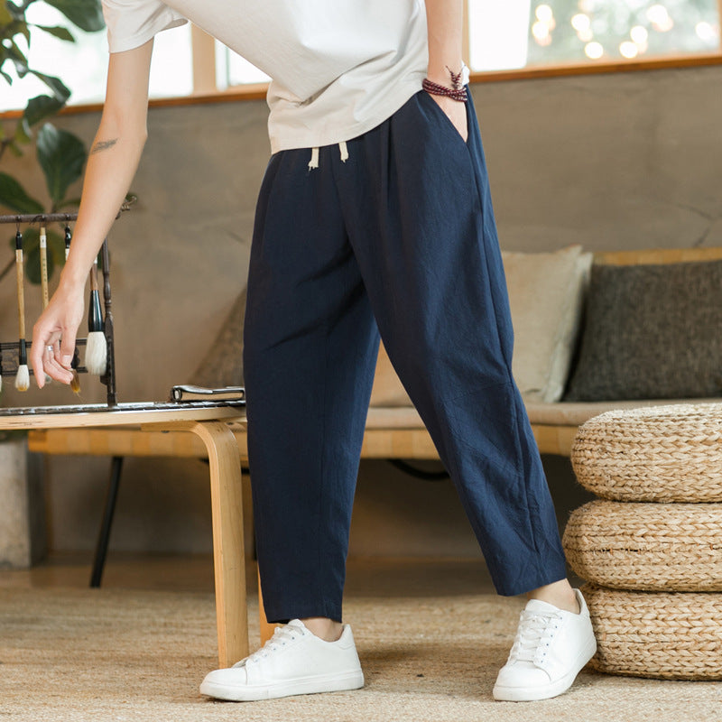 Drune | Bequeme Männerhose Mit Kordelzug