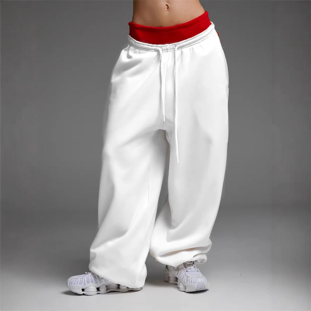 Damen entspannte und weite Jogginghose Drune