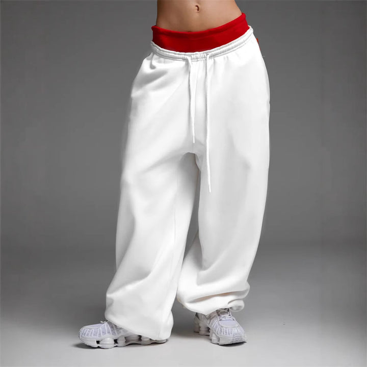 Damen entspannte und weite Jogginghose Drune
