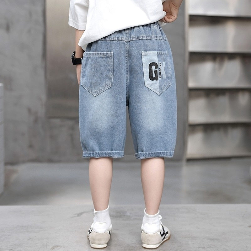 Jungen Denim Shorts Drune