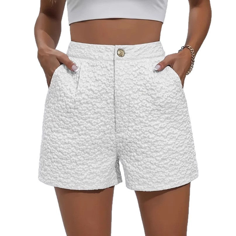 Damen Shorts mit strukturiertem Stoff Drune