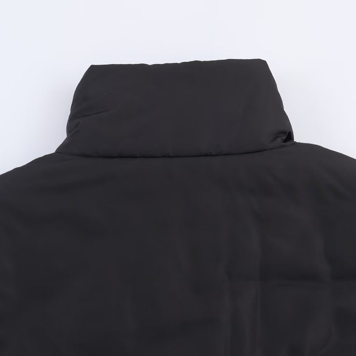 Damen Übergangs-Steppjacke mit hohem Kragen und dekorativem Reißverschluss Drune