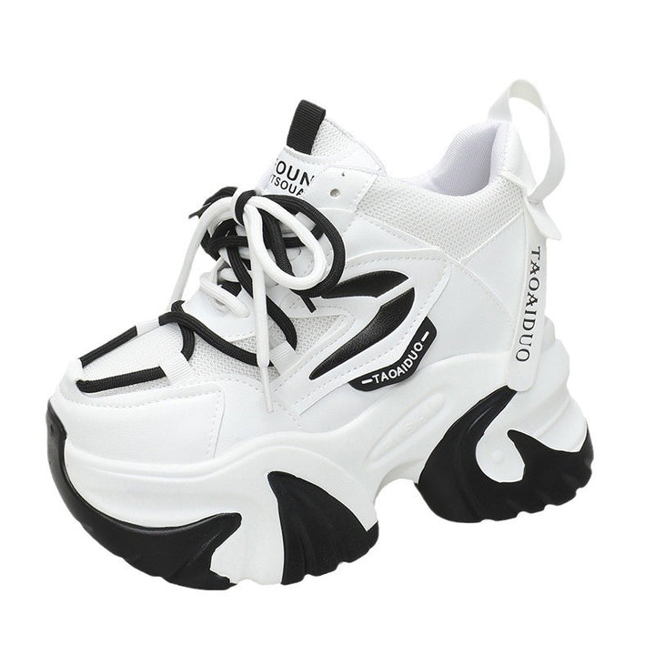 Damen nan klobige Plateau-Sneaker mit skulpturaler Profilsohle Drune