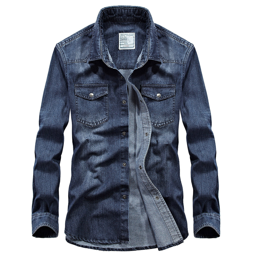 Herren Jeanshemd Drune