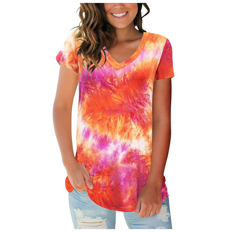Drune | Batik Kurzarm-T-Shirt
