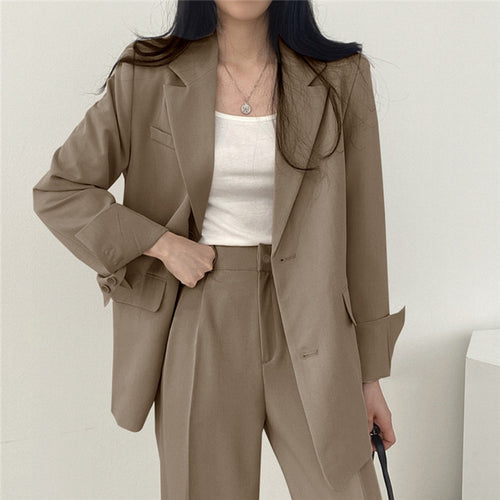 Damen Elegantes und modernes Blazer-Set Drune