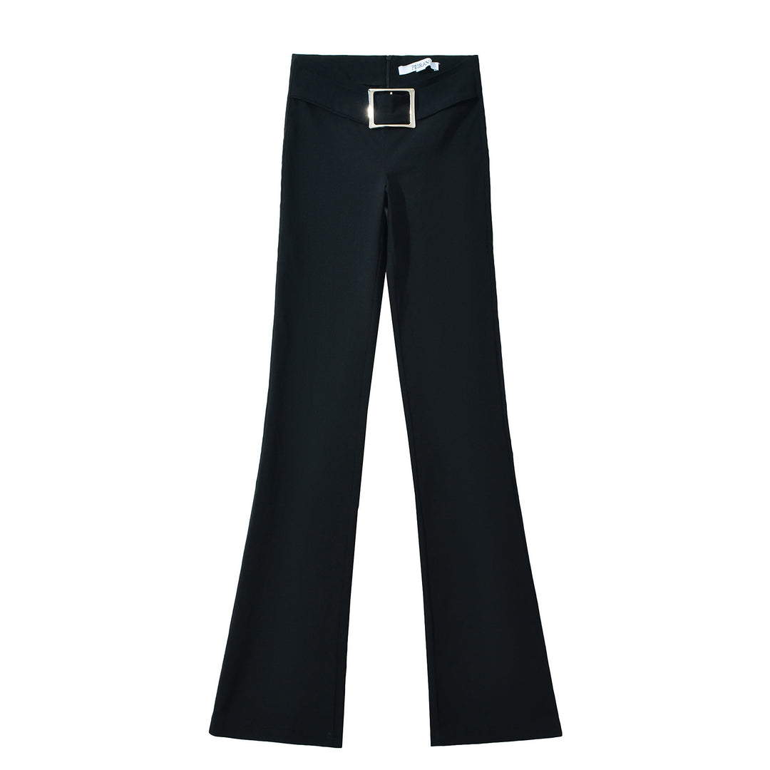 Damen eleganter Bodysuit mit kontrastierendem Kragen Drune