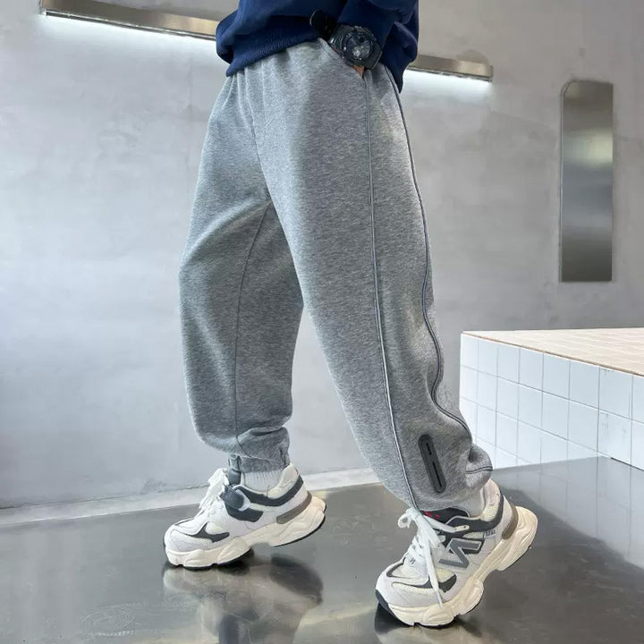 Herren Sportliche Fleece-Hose Drune