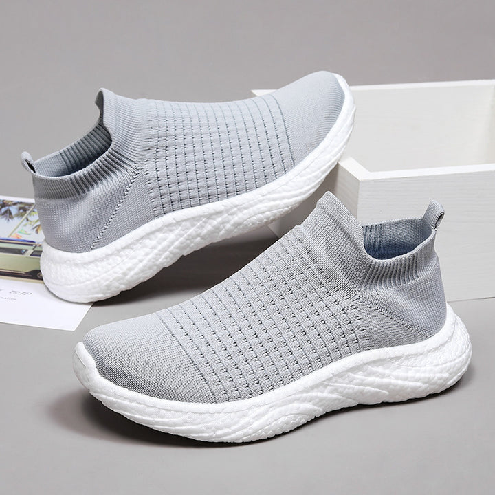 Herren Slip-On Atmungsaktive Strick-Sneaker Drune