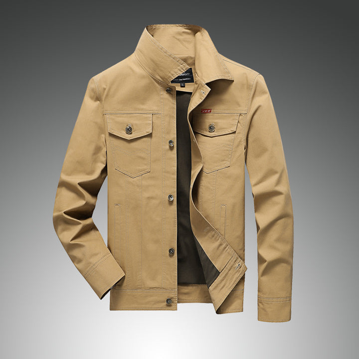 Herren Modische Utility-Jacke mit praktischen Taschen Drune