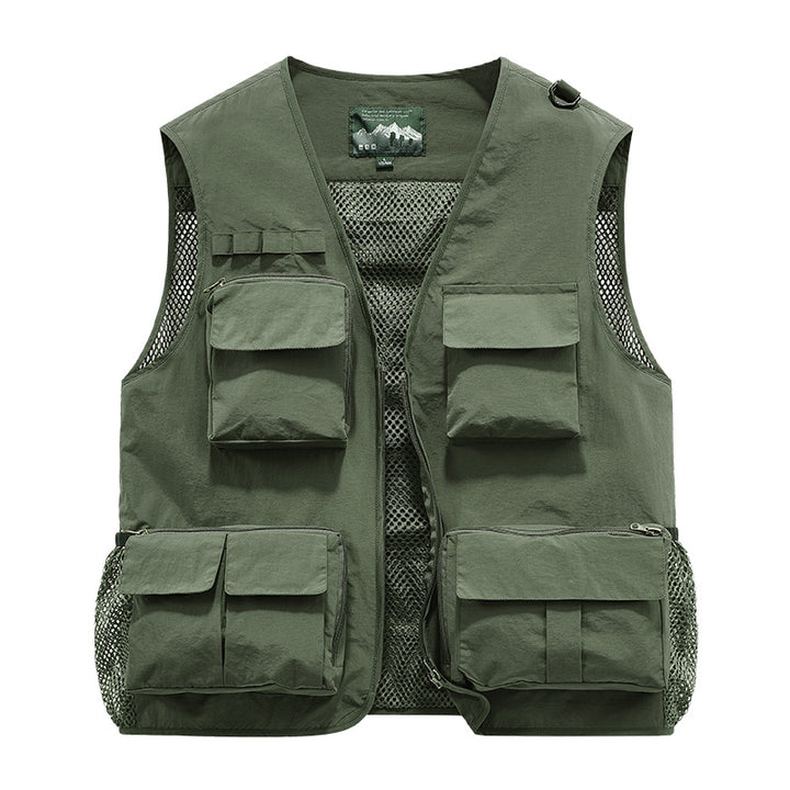 Herren Multifunktionale und atmungsaktive Outdoor-Weste Drune