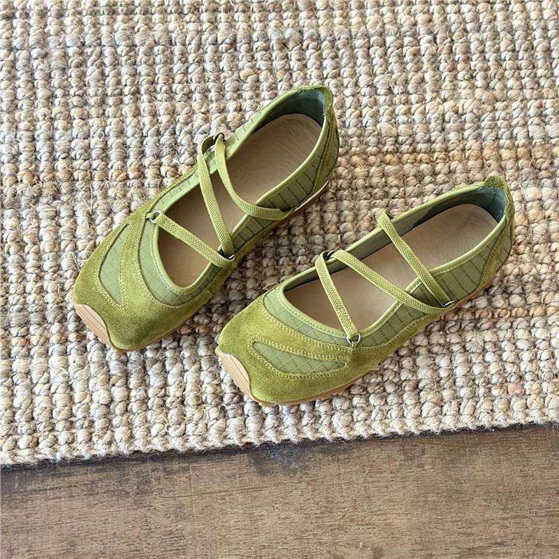Damen Ballerinas mit elegantem Riemchen-Design Drune