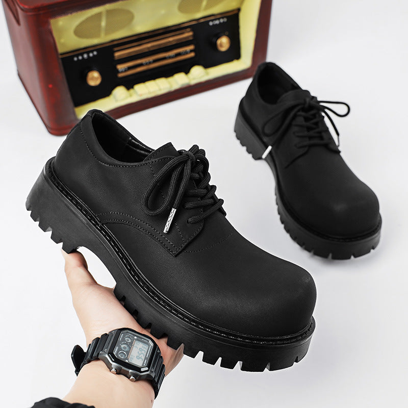 Herren derb geschnürte Stiefel Drune