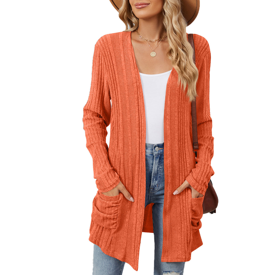 Damen lässiger Strickcardigan Drune