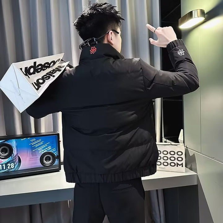 Herren leichte Steppjacke mit sportlichem Schnitt und praktischen Taschen Drune