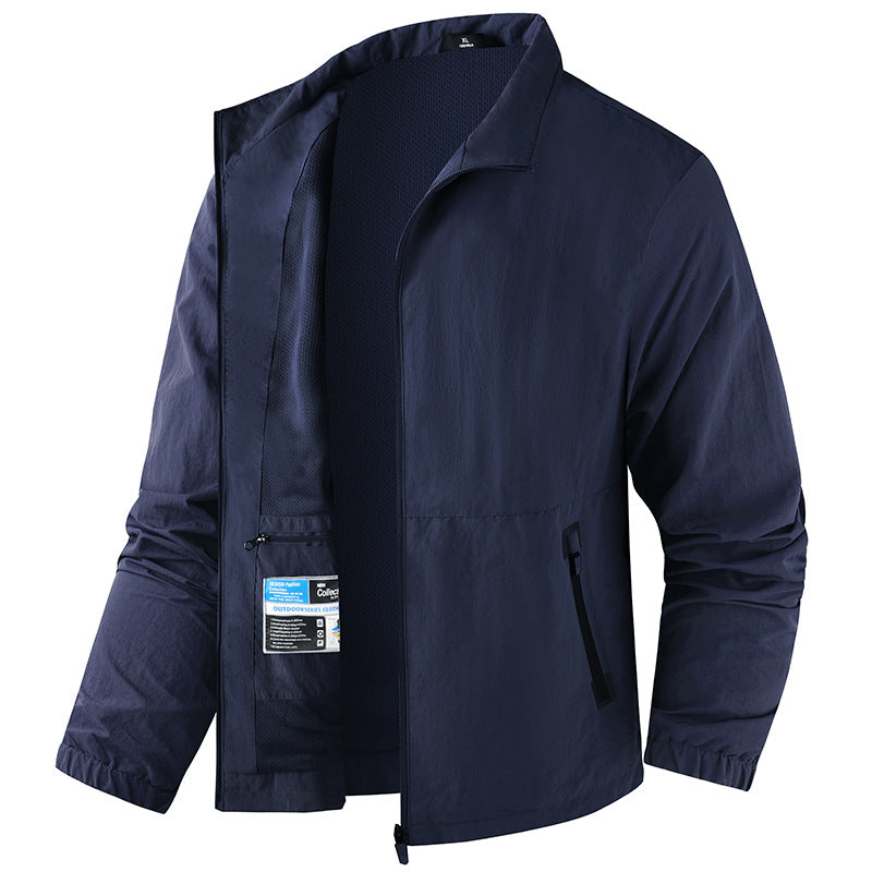 Herren Leichte Übergangsjacke mit praktischen Taschen Drune