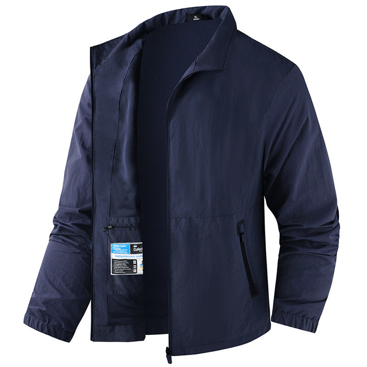 Herren Leichte Übergangsjacke mit praktischen Taschen Drune