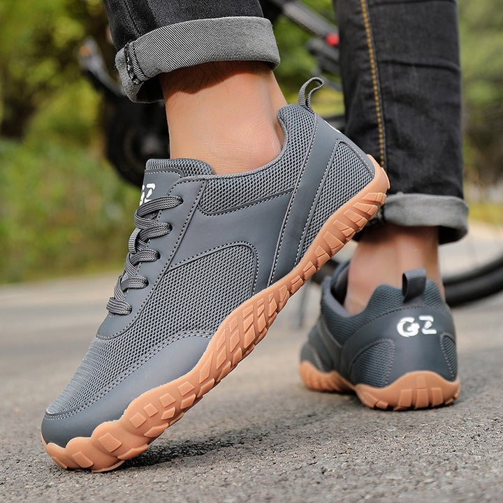 Herren leichte atmungsaktive Trail-Sneaker mit robuster Gummiprofilsohle Drune
