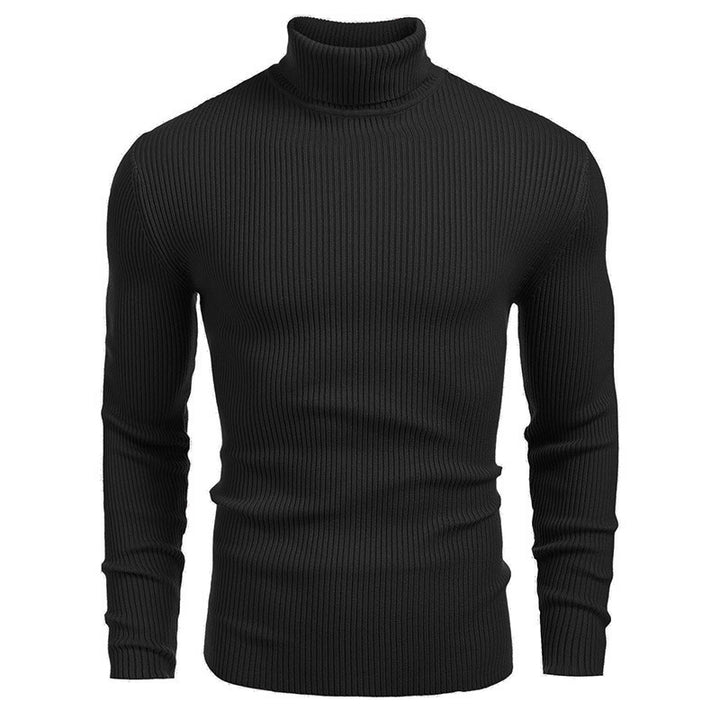 Herren Rollkragenpullover mit strukturiertem Rippenmuster Drune