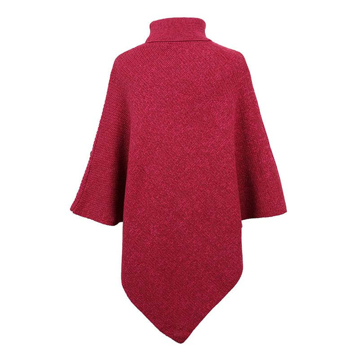 Drune | Einfarbiger Strickpullover Für Elegante Outfits