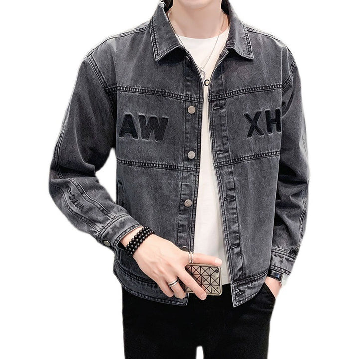 Herren Modische Denimjacke Drune