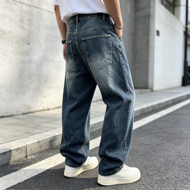 Damen Oversized Jeans Drune