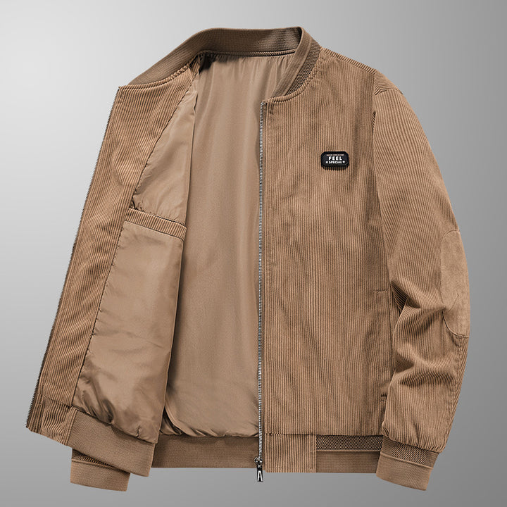 Herren Modische Cordjacke mit komfortablem Innenfutter Drune