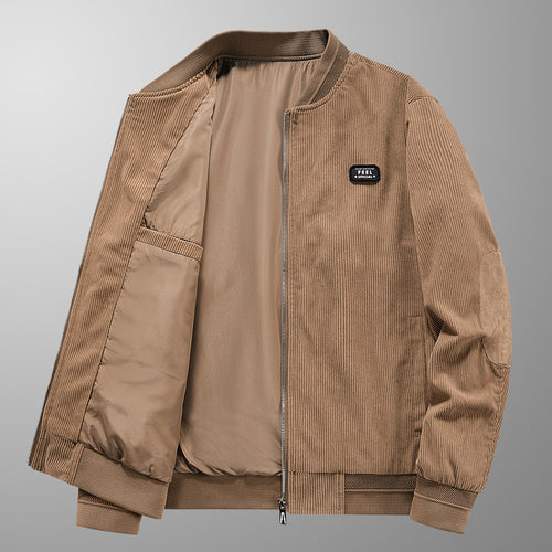 Herren Modische Cordjacke mit komfortablem Innenfutter Drune