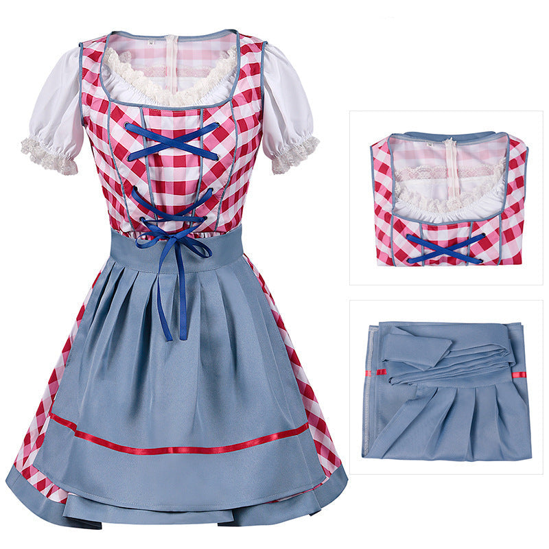 Damen Trachtenkleid mit romantischen Details und traditionellem Schnitt Drune