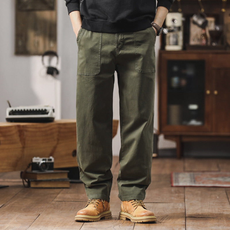 Herren Freizeithose im Utility‑Style mit aufgesetzten Taschen Drune