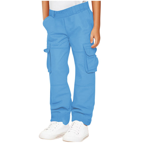 Unisex Freizeit Cargo-Hose mit praktischen Seitentaschen Drune