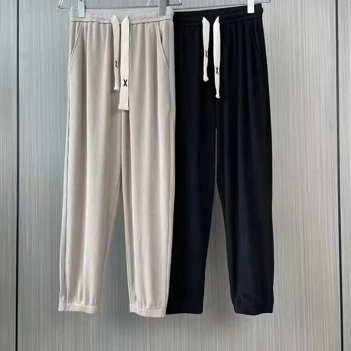 Herren Bequeme Sportliche Jogginghose mit Taschen Drune