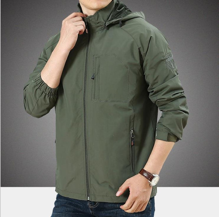Herren Funktionale Übergangsjacke mit praktischen Taschen Drune