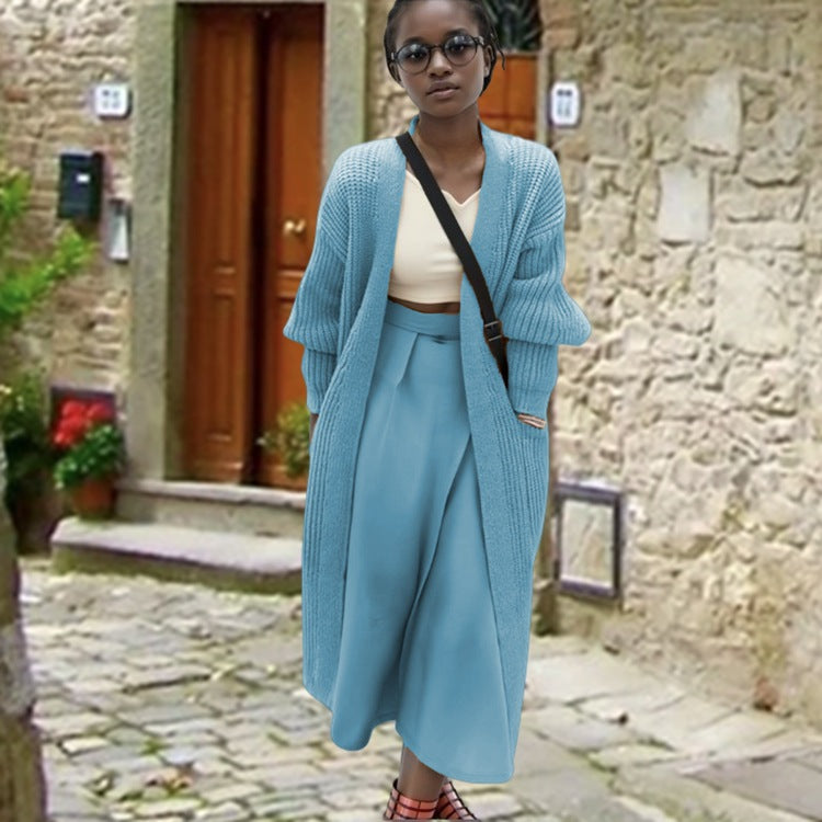 Damen Langstrickcardigan mit lässiger Silhouette und praktischen Taschen Drune
