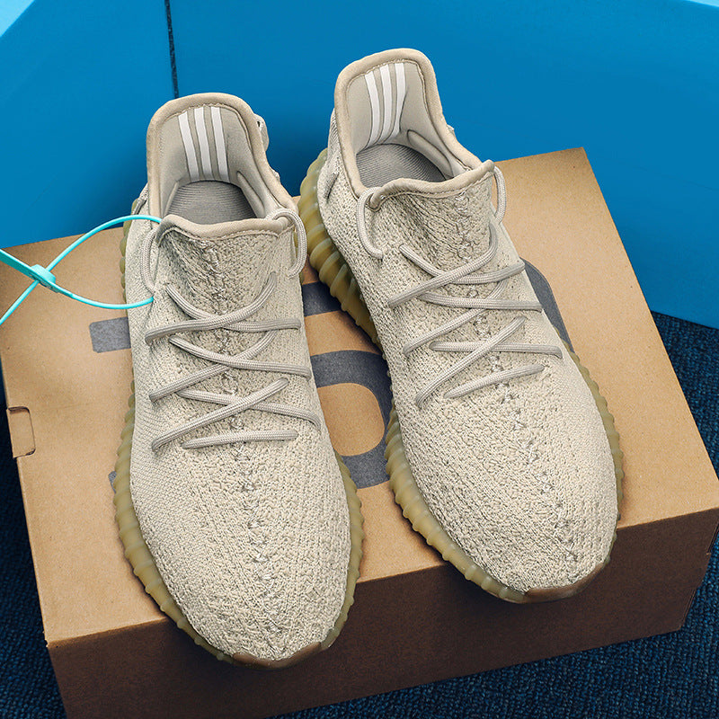 Damen Hochleistungs-Laufschuhe mit atmungsaktiver Strickoberfläche und rutschfester Sohle Drune