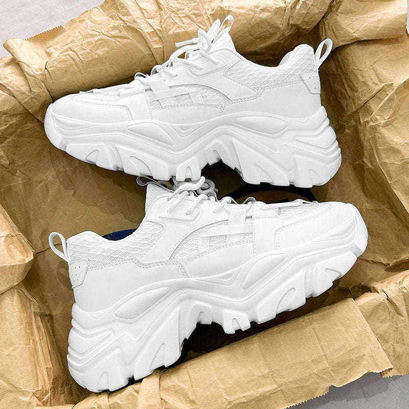 Damen Sportliche Chunky Sneakers mit stabiler Profilsohle Drune