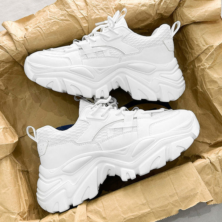 Damen Sportliche Chunky Sneakers mit stabiler Profilsohle Drune