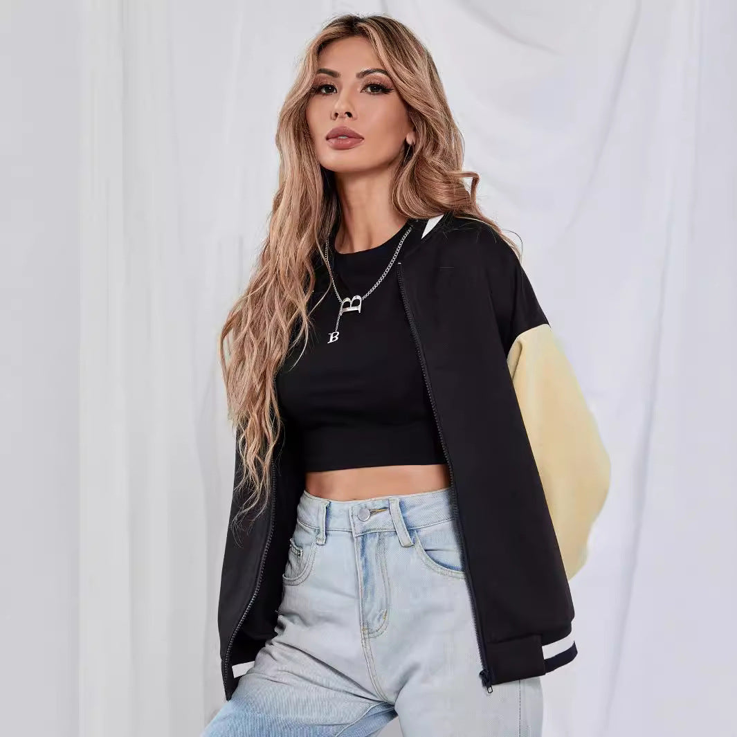 Damen Sportjacke mit Trendfarben und lässigem Schnitt Drune
